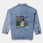 Jeans denim-Jacke Jeansjacke (Rückseite)