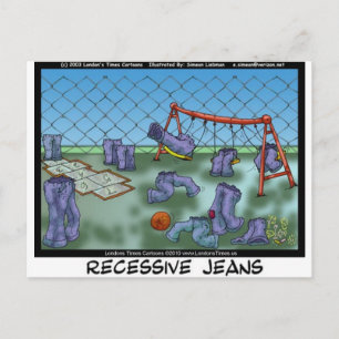 Jeans Funny Gifts T-Shirts & Sammlerstücke Postkarte