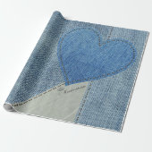Jeans Geschenkpapier (Ungerollt)