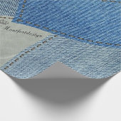 Jeans Geschenkpapier (Ecke)