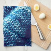 Jeans Geschirrtuch (Viertel Falte)