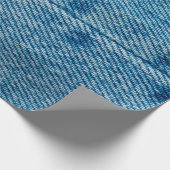 Jeans haben Hintergründe nah. Denim Heften. Blau Geschenkpapier (Ecke)