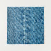 Jeans haben Hintergründe nah. Denim Heften. Blau Wandteppich (Vorderseite (Horizontal))