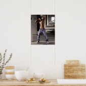 Jeans in Cavern Poster (Küche)