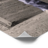 Jeans in Cavern Poster (Ecke)