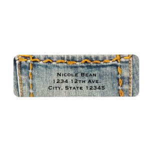 Jeans mit genähtem Pocket-Einladung