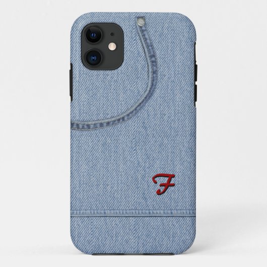 Jeans mit Initial Case-Mate iPhone Hülle (Rückseite)
