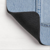 "Jeans" Mousepad mit (oder ohne) Ihrer Initial (Ecke)