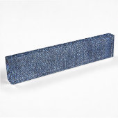 Jeans Namensplakette