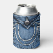 Jeans Pocket Dosenkühler (Kanne Vorderseite)