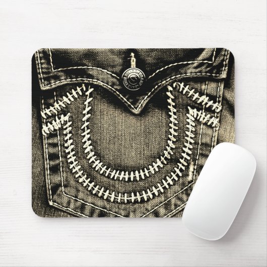 Jeans Pocket Mousepad (Mit Mouse)