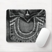 Jeans Pocket Mousepad (Mit Mouse)