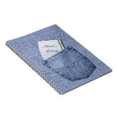 Jeans pocket Notepad Diary Notebook Notizblock (Rechte Seite)