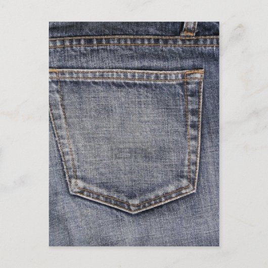 Jeans Postkarte (Vorderseite)