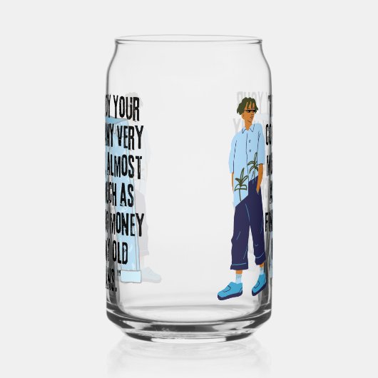 JEANS QUOTE DOSENGLAS (Rechts)