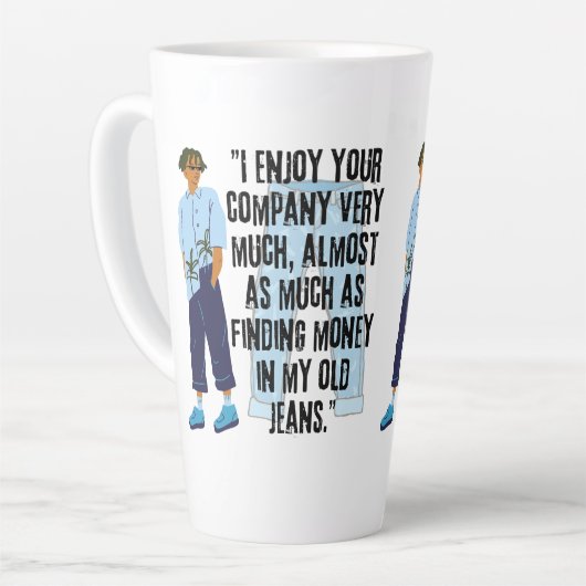 JEANS QUOTE MILCHTASSE (Linke Ecke)