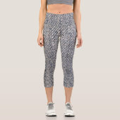 Jeans Stoff Capri Leggings (Vorderseite)