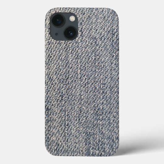 Jeans Stoff Case-Mate iPhone Hülle (Rückseite)
