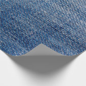 Jeans Stoff denim Struktur blau Geschenkpapier (Ecke)