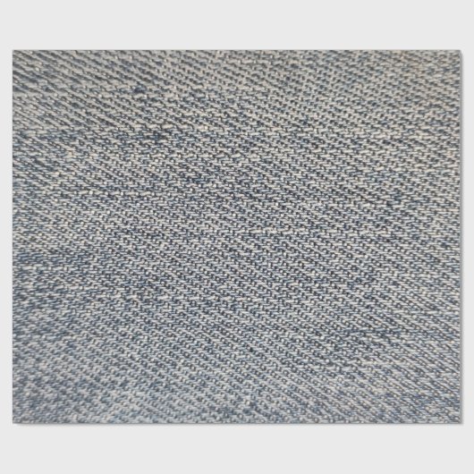 Jeans Stoff Geschenkpapier (Flach)