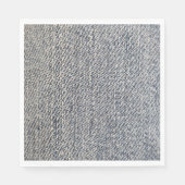 Jeans Stoff Serviette (Vorderseite)
