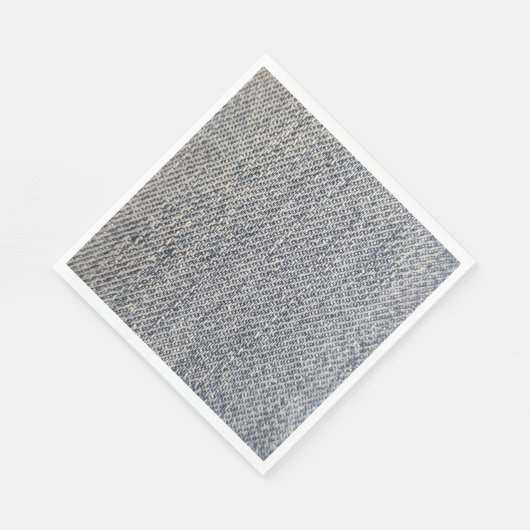 Jeans Stoff Serviette (Ecke)