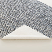 Jeans Stoff Sherpadecke (3/4)