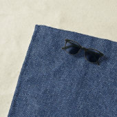 Jeans Strandtuch (Beispiel)