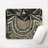Jeans Tasche Mousepad (Mit Mouse)
