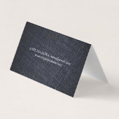 Jeans Visitenkarten (Rückseite)