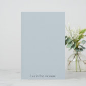 Jeansblau Briefpapier (Stehend Vorderseite)