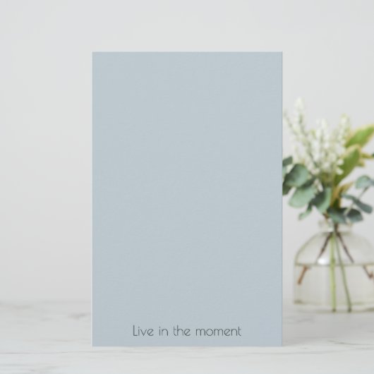 Jeansblau Briefpapier (Stehend Vorderseite)