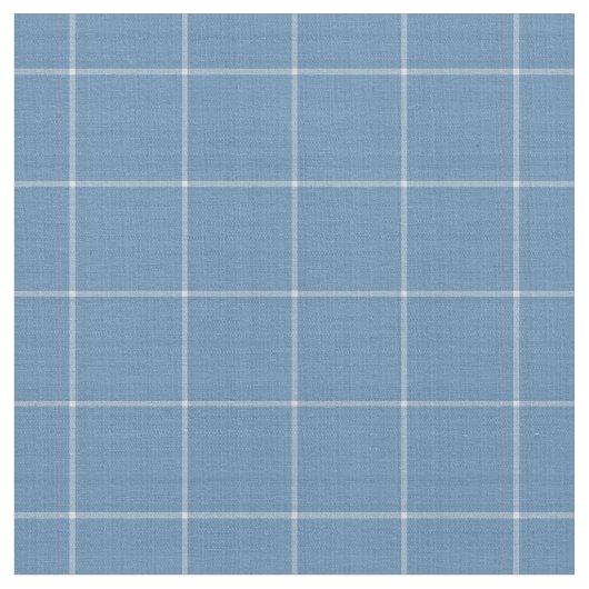 Jeansblaues großes Gingham-Karomuster Stoff (Nahaufnahme)