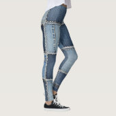 Jeansflicken Leggings (Rechts)