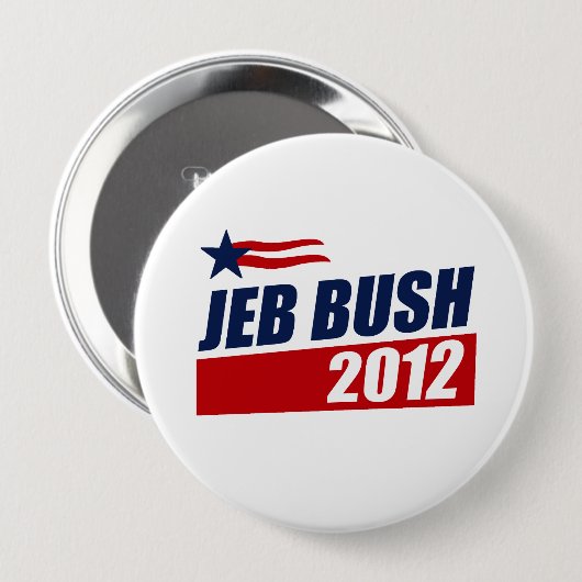 JEB BUSH 2012 BUTTON (Vorne & Hinten)