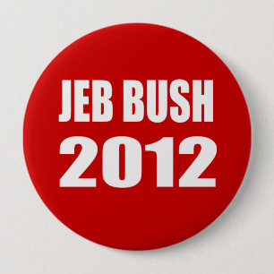 JEB BUSH 2012 BUTTON