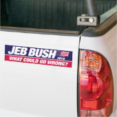Jeb Bush 2016 Autoaufkleber (Auf Lkw)