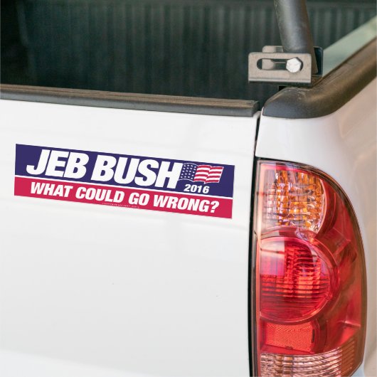 Jeb Bush 2016 Autoaufkleber (Auf Lkw)