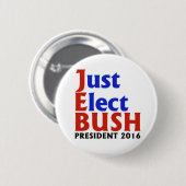JEB BUSH 2016 BUTTON (Vorne & Hinten)