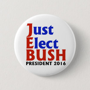 JEB BUSH 2016 BUTTON