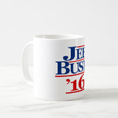 Jeb Bush 2016 Kaffeetasse (Vorderseite Links)
