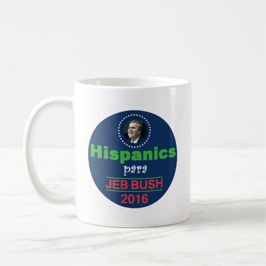 Jeb Bush 2016 Kaffeetasse (Links)