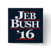Jeb Bush 2016 Kampagnen-Knöpfe