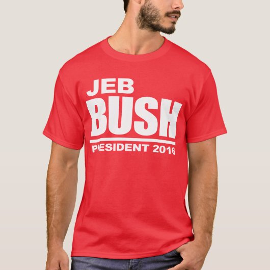 Jeb Bush 2016 T-Shirt (Vorderseite)