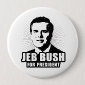 Jeb Bush für Präsidenten Button (Vorderseite)