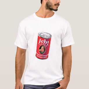 Jeb Bush für Präsidenten Humor, niedrige T-Shirt