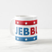 Jeb Bush für Präsidenten Kaffeetasse (Vorderseite Links)
