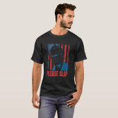 Jeb Bush Kampagne 2016 bitte Runde machen T-Shirt (Vorne ganz)