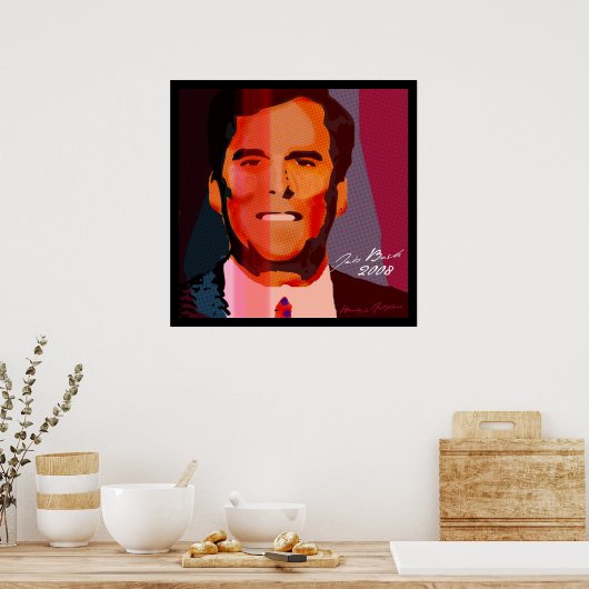 Jeb_Bush_Pop_02 Poster (Küche)