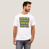 Jeb Bush-Pop-Art T-Shirt (Vorne ganz)